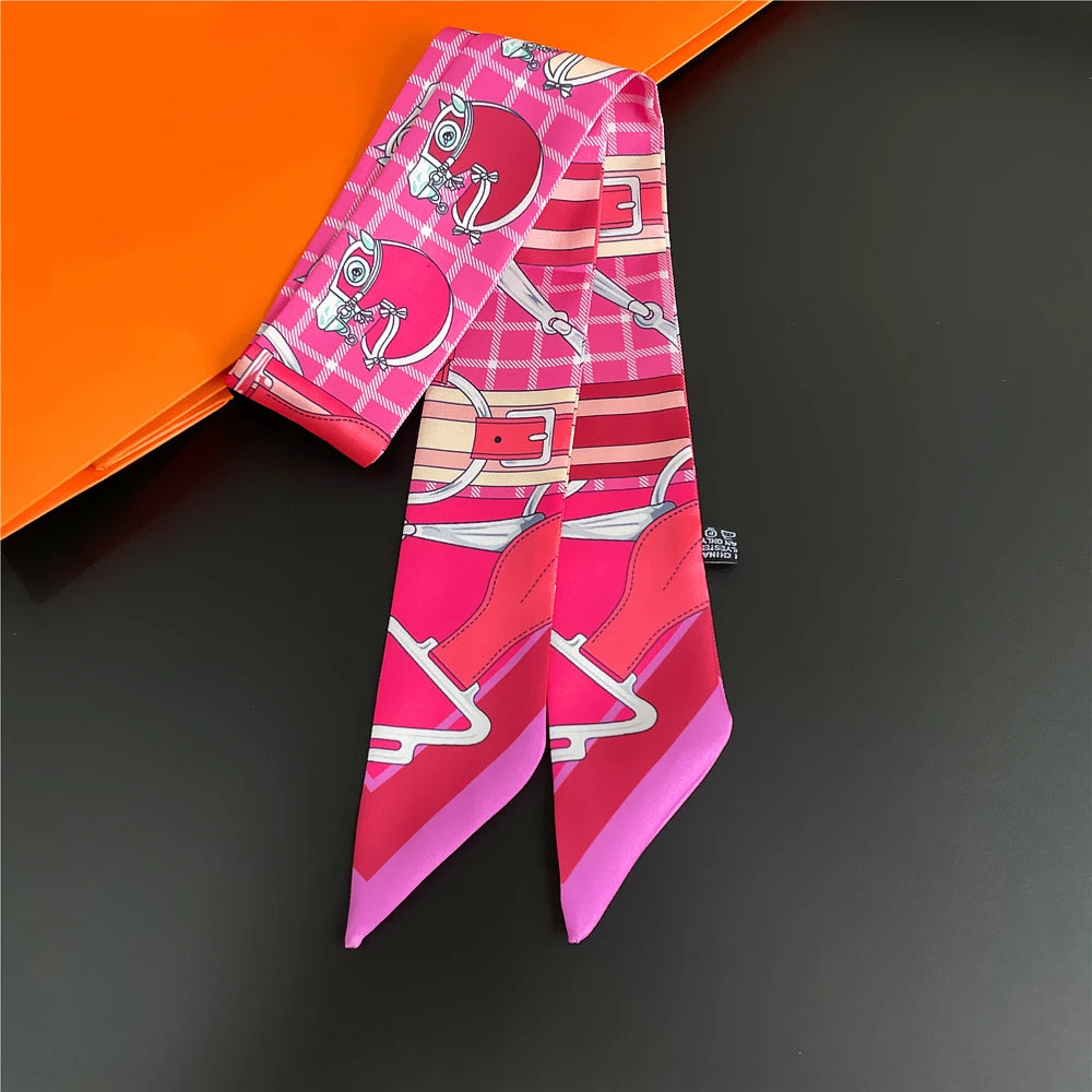 Silk Summer Scarf for Women Lightweight Neckwear - Smarsty