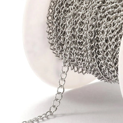 No Fade 2 Meter Stainless Steel Chain For Jewelry Making - Smarsty