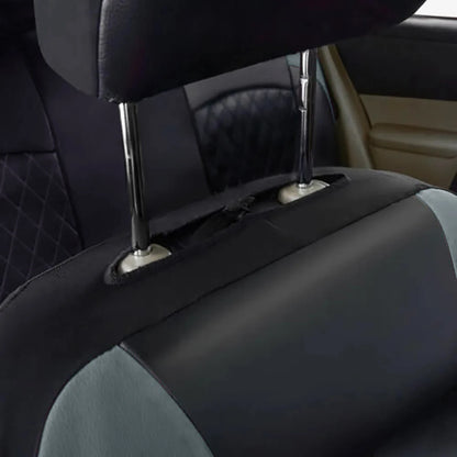 All Season Quilted PU Leather Car Seat Cover Waterproof - Smarsty