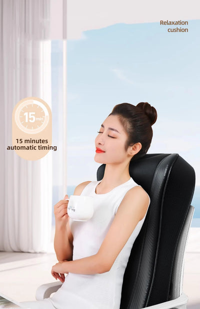 JAIYORL Electric Shiatsu Neck Massage Pillow with Heat - Smarsty