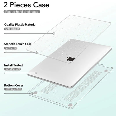MacBook Air UltraSlim Hard Shell Case 13 to 15 Inches - Smarsty