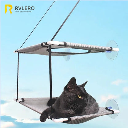 Cat Hammock Window Bed for Sunny Relaxation - Smarsty