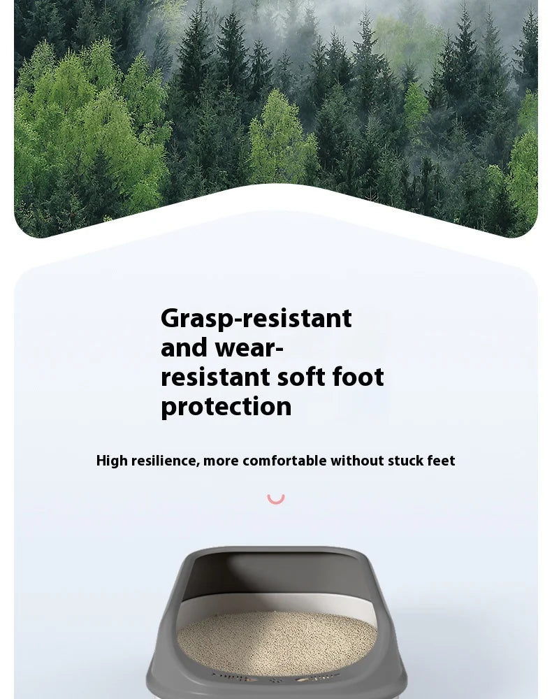 Large Cat Litter Mat Waterproof Double Layer Non Slip Litter Box Tray Pad Washable Durable Pet Toilet Training Mat - Smarsty