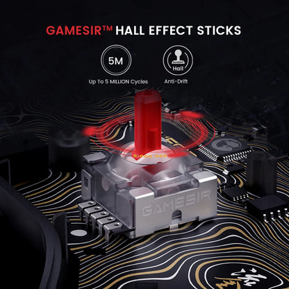 GameSir Kaleid Wired Xbox Controller with Hall Effect Joystick - Smarsty