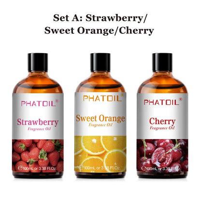 PHATOIL 100ml Aromatherapy Fragrance Oil Pure Essential Oils - Smarsty