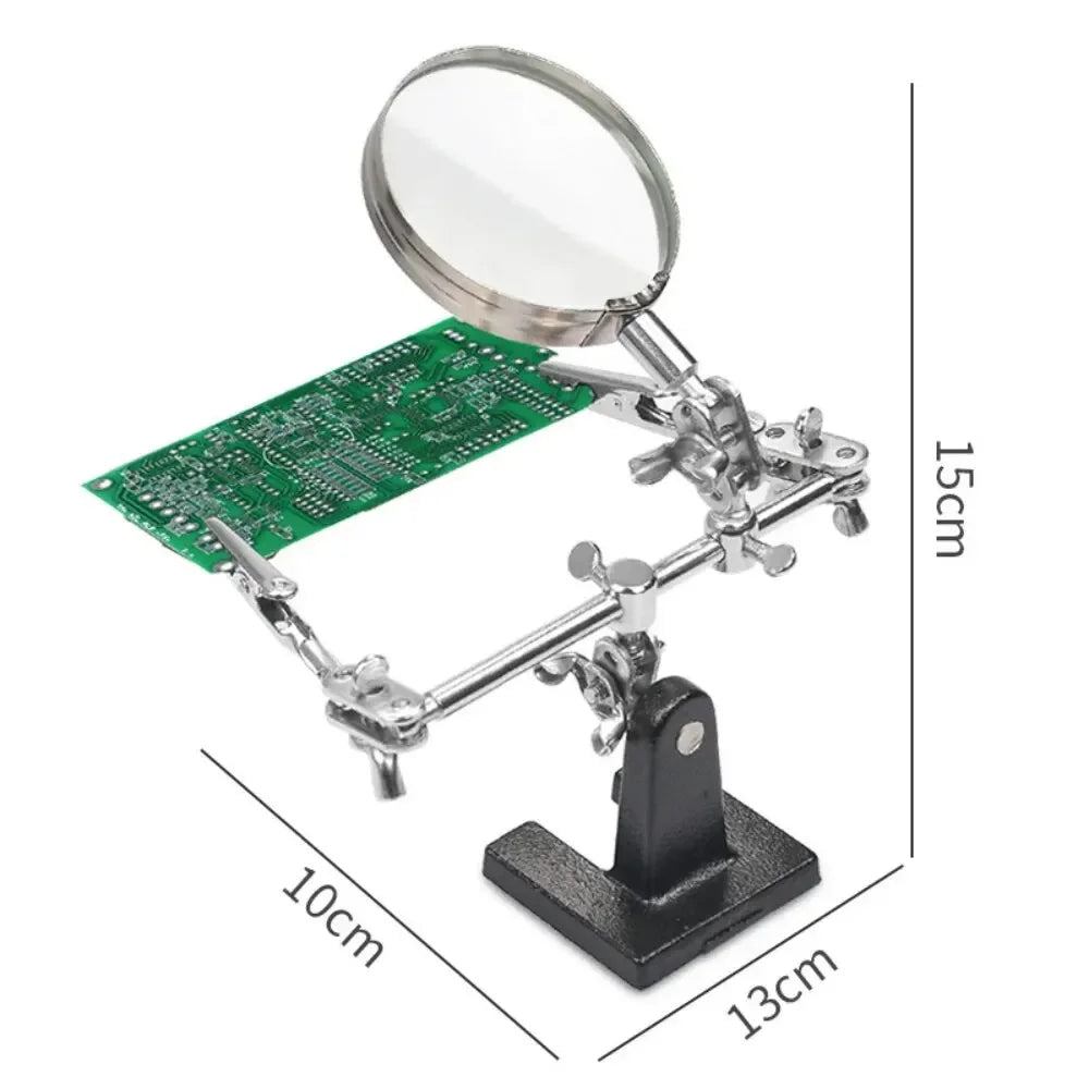 Adjustable 5X Magnifier Clip for Circuit Board Repair - Smarsty