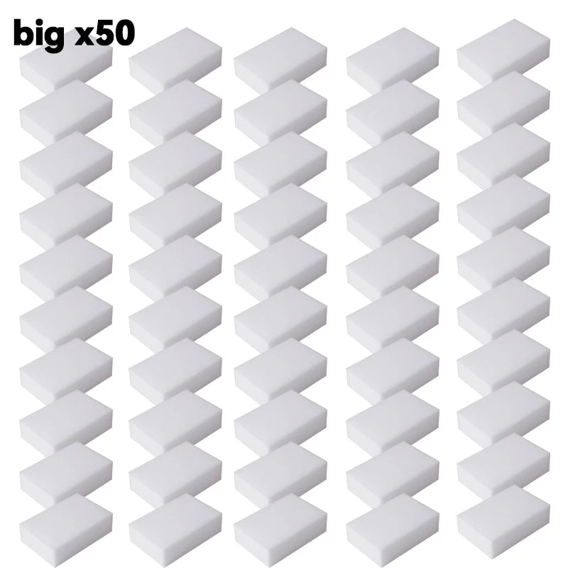 5/50PCS Melamine Sponge Magic Sponge Eraser Melamine Sponge Cleaner Cleaning Sponges for Kitchen Bathroom Cleaning Tools - Smarsty