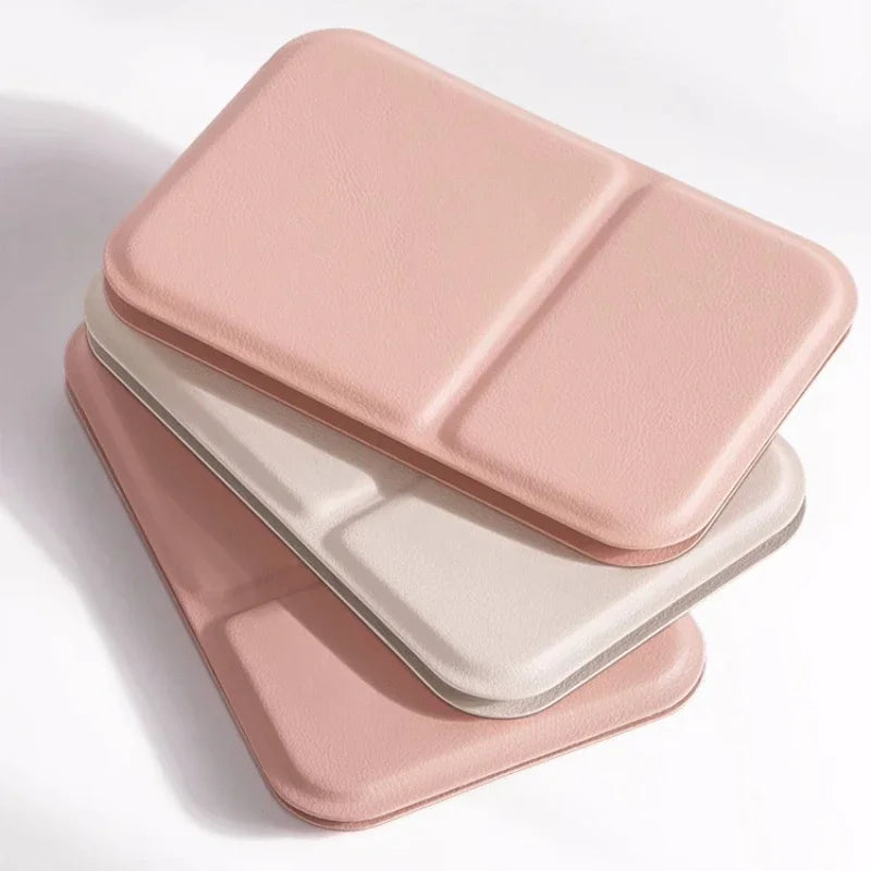 Cute Portable Makeup Mirror With Slim Foldable Design - Smarsty