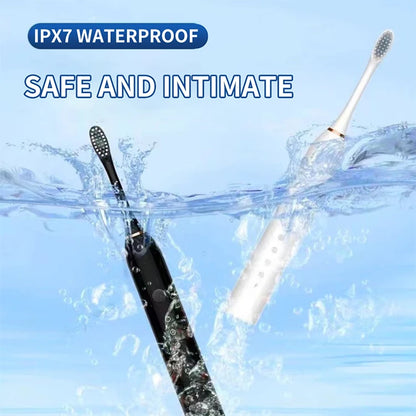 Electric Ultrasonic Toothbrush with Six Speed Modes - Smarsty