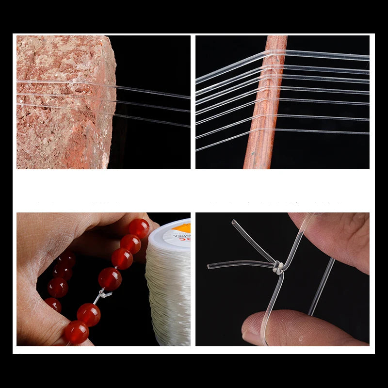 100m Strong Elastic Beading Thread Stretchable Durable - Smarsty