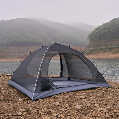 MOBI GARDEN Camping Backpacking Tent Waterproof Rainproof Hiking Silver Coated Sun Protection Easy Set Up by Smarsty