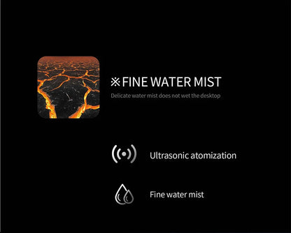 Ultrasound Air Humidifier with Colorful Night Light - Smarsty