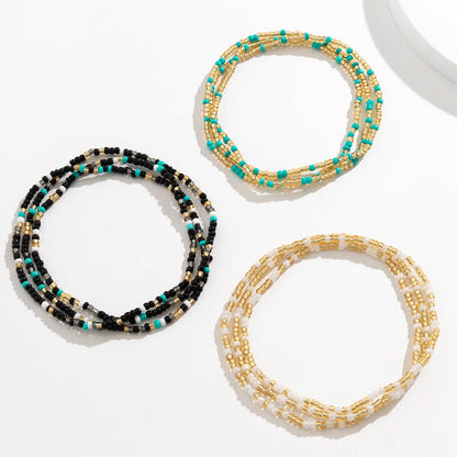 Bohemia Colorful Seed Beads Belly Chain for Summer - Smarsty