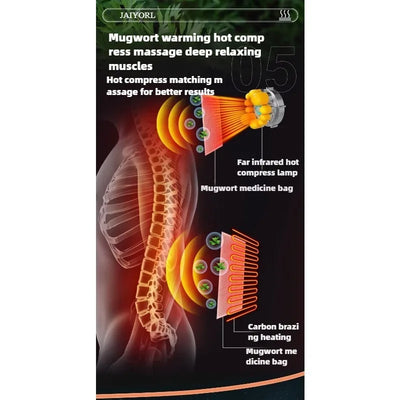 Electric Full Body Massage Mattress With Heating Relaxation Feature - Smarsty