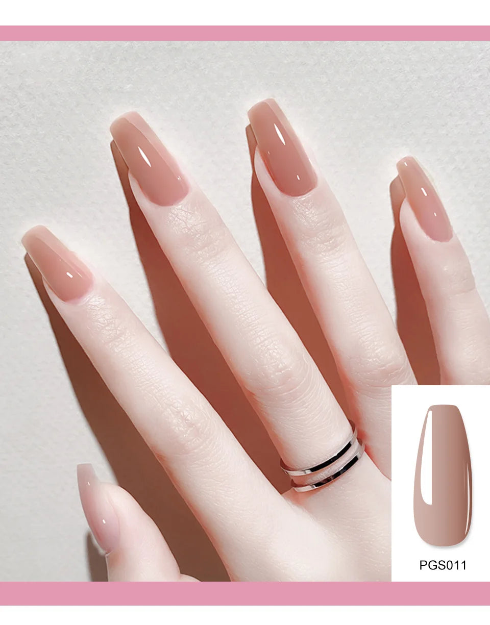 Poly Nail Gel Set With 6W LED Lamp For Beginners - Smarsty