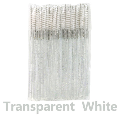 50Pcs Disposable Eyelash Brushes for Makeup Application - Smarsty