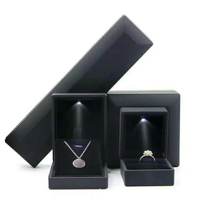 Luxury LED Jewelry Ring Box for Engagement and Wedding - Smarsty