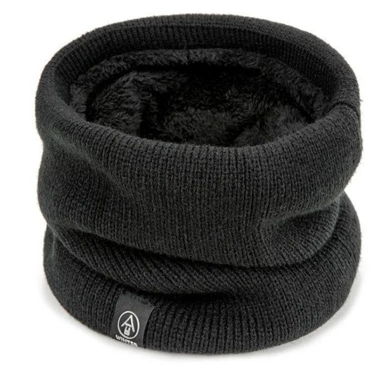 Knitted Neck Warmer Sports Scarf Fashion Soft Women Men Face Cover Winter Skating Running Hiking Scarves Thick Cold-proof Collar - Smarsty