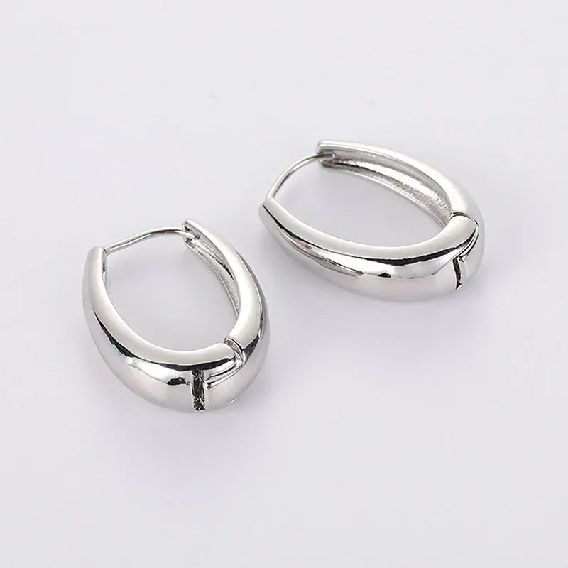 Vintage Metal Drop Earrings for Women - Classic Party Jewelry - Smarsty