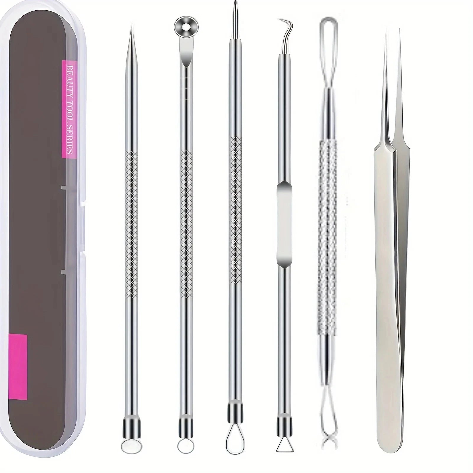 6 Piece Pimple Popper Tool Kit for Effective Acne Removal - Smarsty