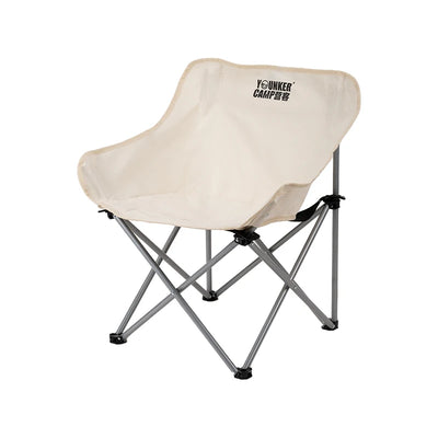 Outdoor Folding Moon Chair Portable Chair Camping Chair Picnic Gear Fishing Small Horse Stool Student Sketching by Smarsty