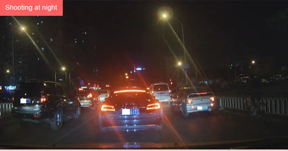 1080P Car Dash Cam Front Rear Night Vision Recording - Smarsty