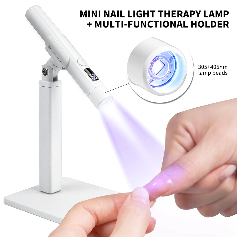 Mini Professional UV LED Nail Dryer Portable and Rechargeable - Smarsty