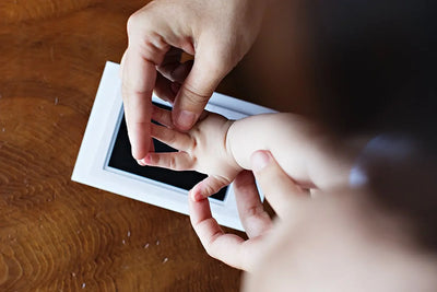 Safe Inkless Baby Handprint Kit No Touch Footprints Two Pack - Smarsty