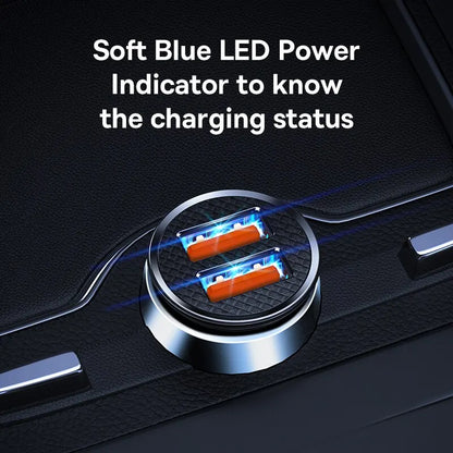 30W USB Car Charger FastCharge QC 4.0 USB PD TypeC - Smarsty