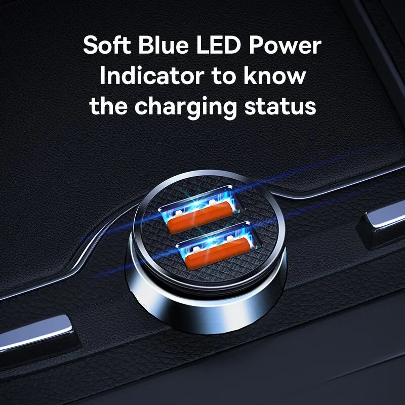 30W USB Car Charger FastCharge QC 4.0 USB PD TypeC - Smarsty