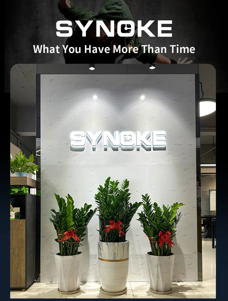 SYNOKE Waterproof Military Digital Watch for Men - Smarsty