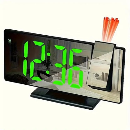 Intelligent Projection Alarm Clock with Large Screen - Smarsty