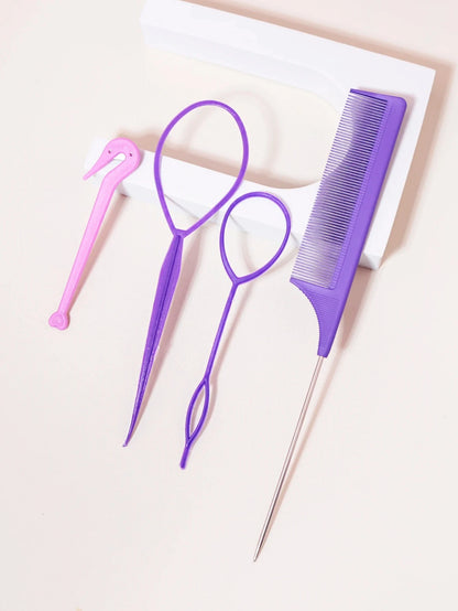4-Piece Hair Braid Accessories Set for Effortless Styling - Smarsty
