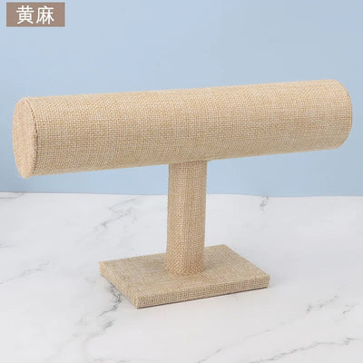 Velvet Jewelry Display Stand for Necklaces and Bracelets - Smarsty