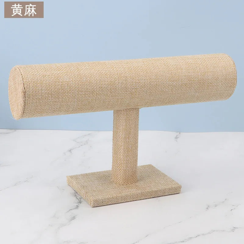 Velvet Jewelry Display Stand for Necklaces and Bracelets - Smarsty