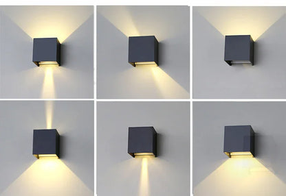 IP65 Outdoor LED Wall Lamp for Garden and Porch - Smarsty