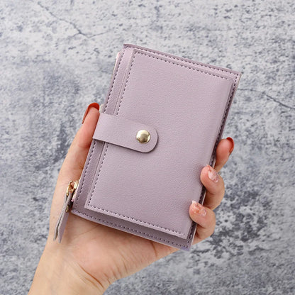 Wallet female ins students 2024 new wallet female ultra-thin card bag one small change bag clutch bag - Smarsty