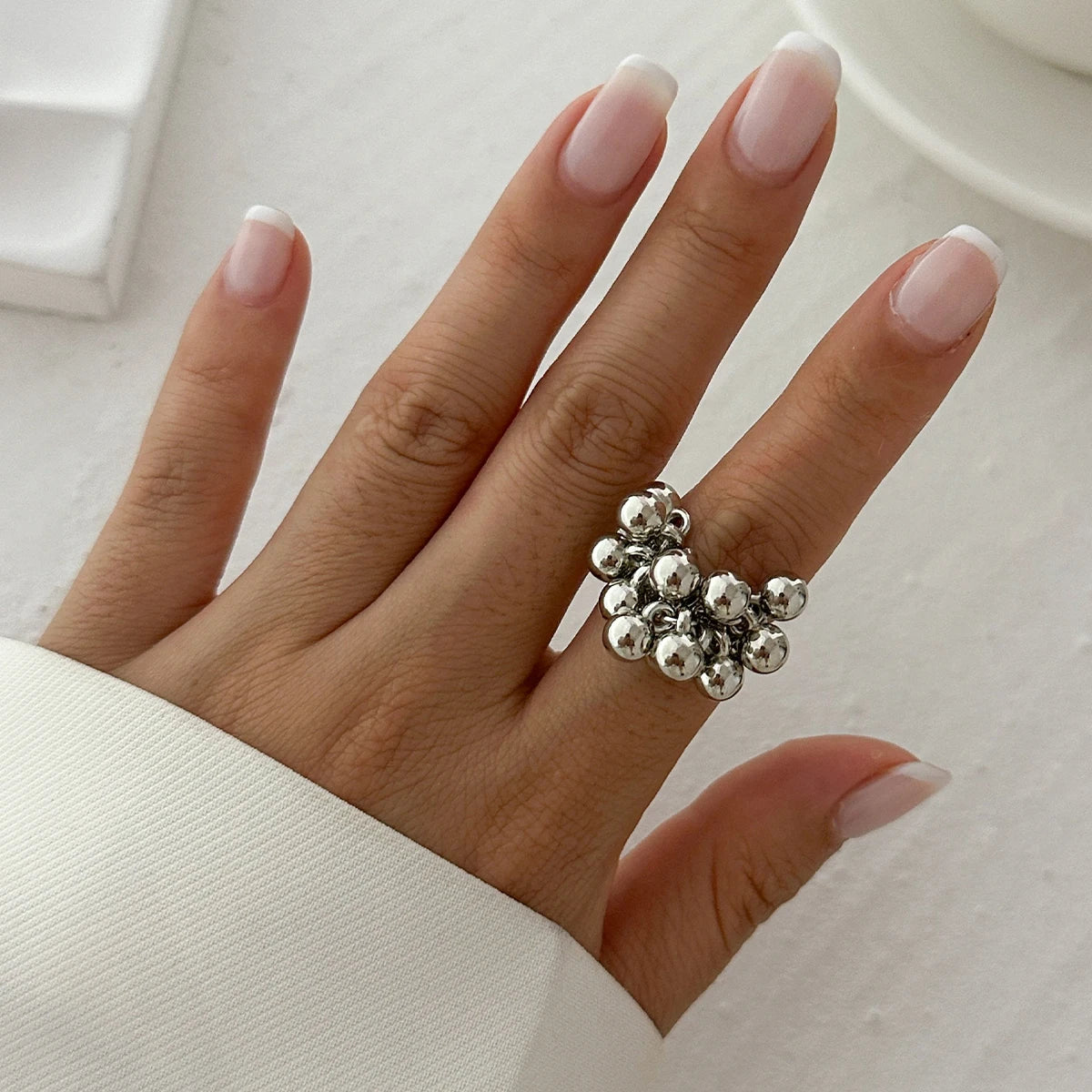 Creative Metal Open Finger Ring for Couples - Smarsty