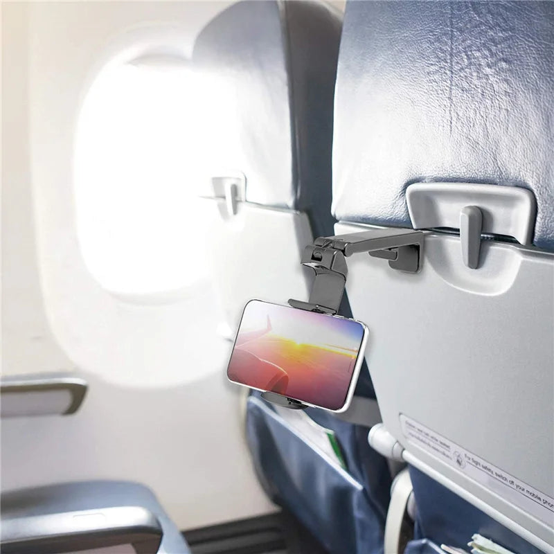 Foldable Airplane Phone Holder Stand With 360 Rotation - Smarsty