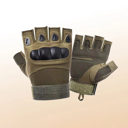Half Finger Tactical Hunting Gloves Anti Skid Breathable - Smarsty