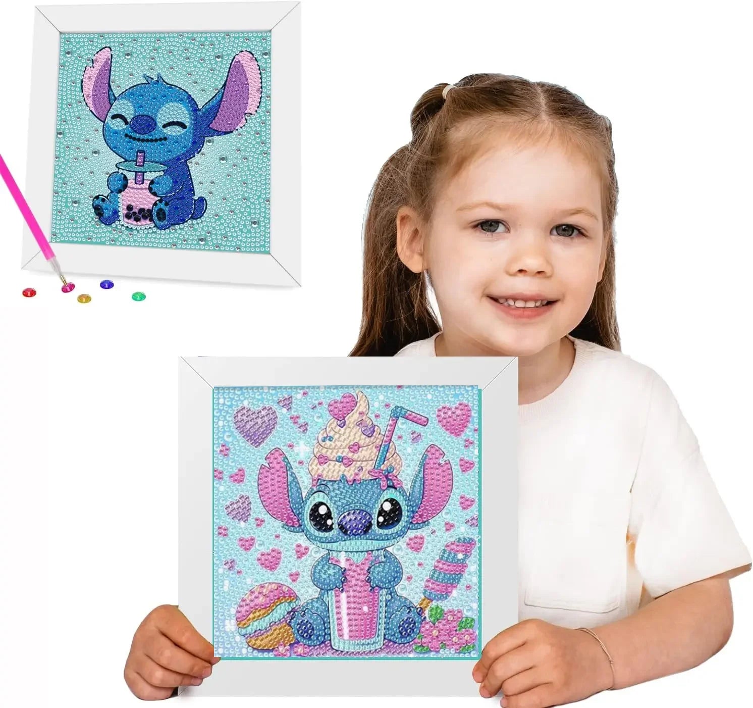 Children's 5D Diamond Painting Animal Art Set - Smarsty