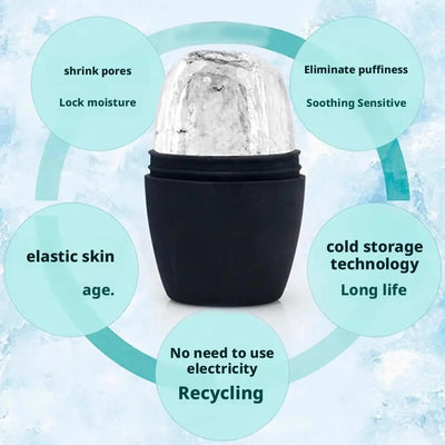Summer Reusable Ice Facial Roller for Puffiness Relief - Smarsty