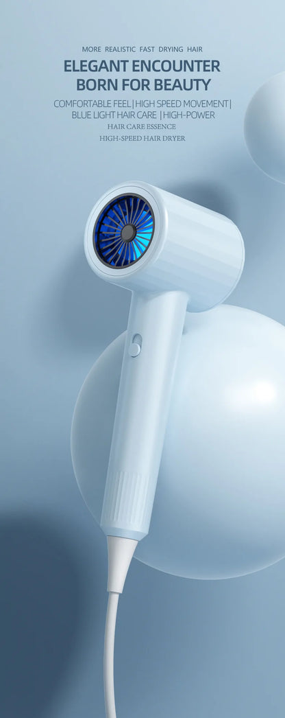 Mini Folding Hairdryer 750W with Travel Bag for Hair Care - Smarsty