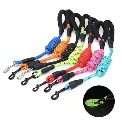 Reflective Dog Leash for All Sizes with Breakaway Feature - Smarsty