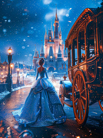 Disney Princess Diamond Embroidery Mosaic Art Kit - Smarsty