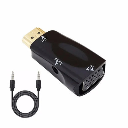 HDMI to VGA Cable Converter with Audio Support - Smarsty