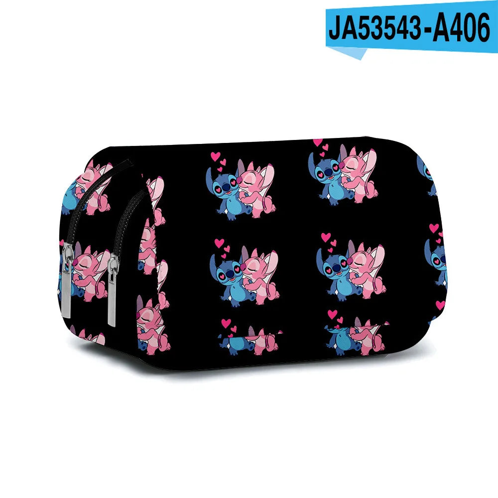 Flap Pen Bag For School Girls Pencil Case Kawaii Durable - Smarsty