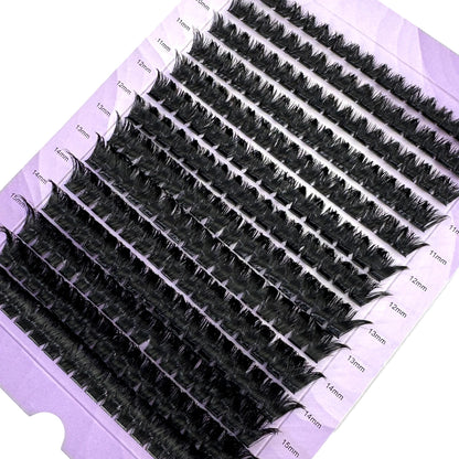 280 Bundles Mink Eyelash Extensions for Dramatic Volume - Smarsty
