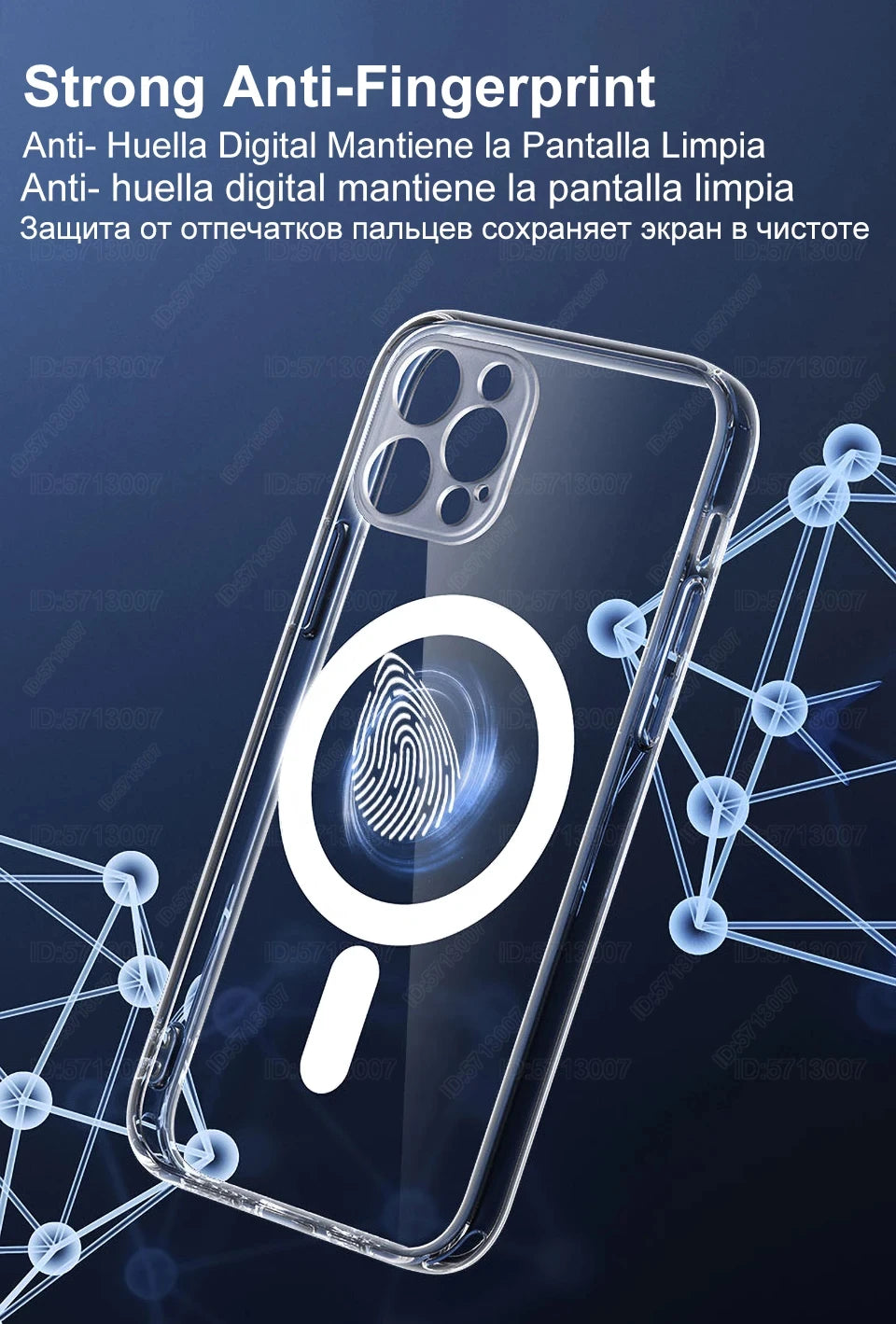 MagSafe Transparent Case For IPhone Wireless Charge - Smarsty