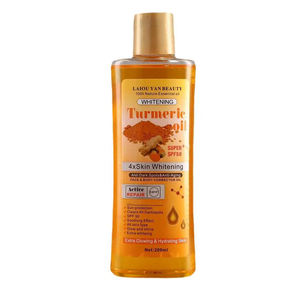 Turmeric Essential Oil Skin Care Massage Oil 200ml - Smarsty